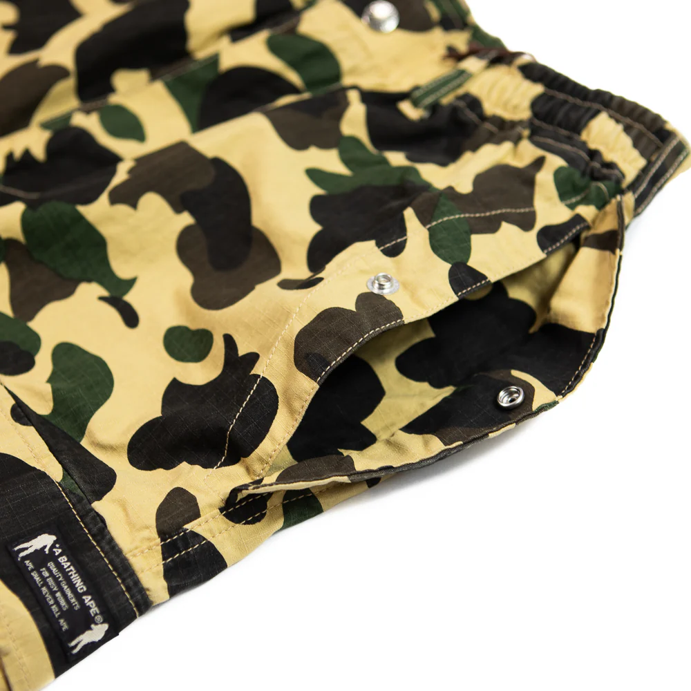 1st Camo Ripstop Cargo Shorts (Yellow) - Image 2