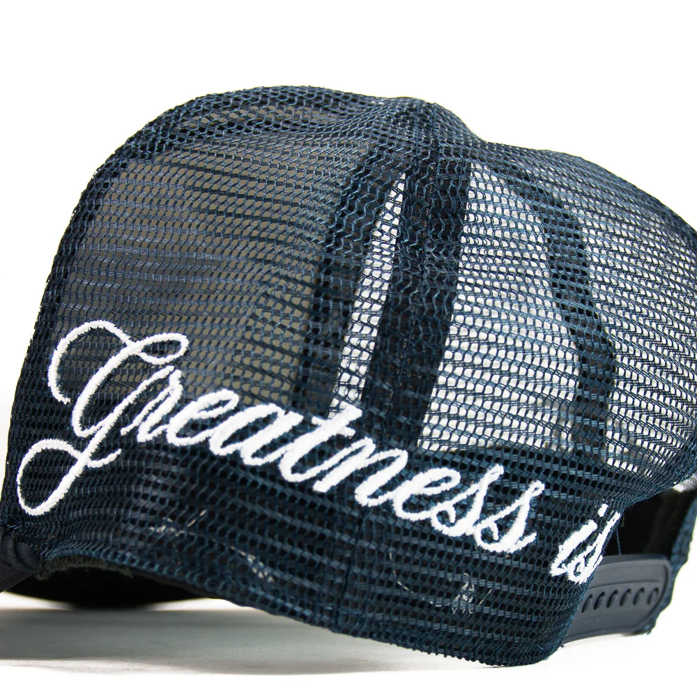A-Frame GIAP Trucker Hat (Navy) - Image 2