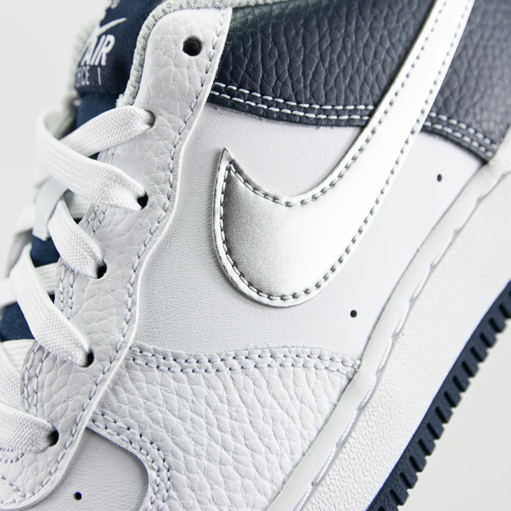 Air Force 1 LV8 GS (White/Metallic Silver) - Image 5