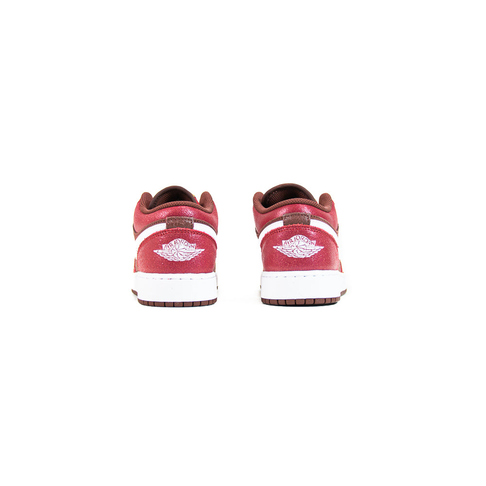 Air Jordan 1 Low GS (SE) (Dark Pony/White-Varsity Red) - Image 3