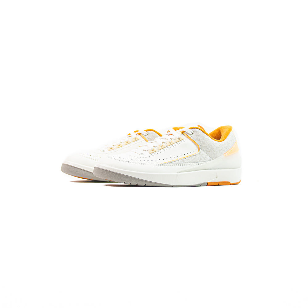 Air Jordan 2 Retro Low (Sail/Melon Tint-Light Curry) - Image 2