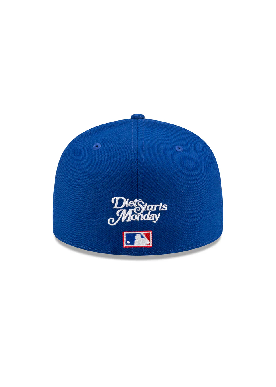 Atlanta Braves x Diet Starts Monday Fitted Cap (Light Royal) - Image 2