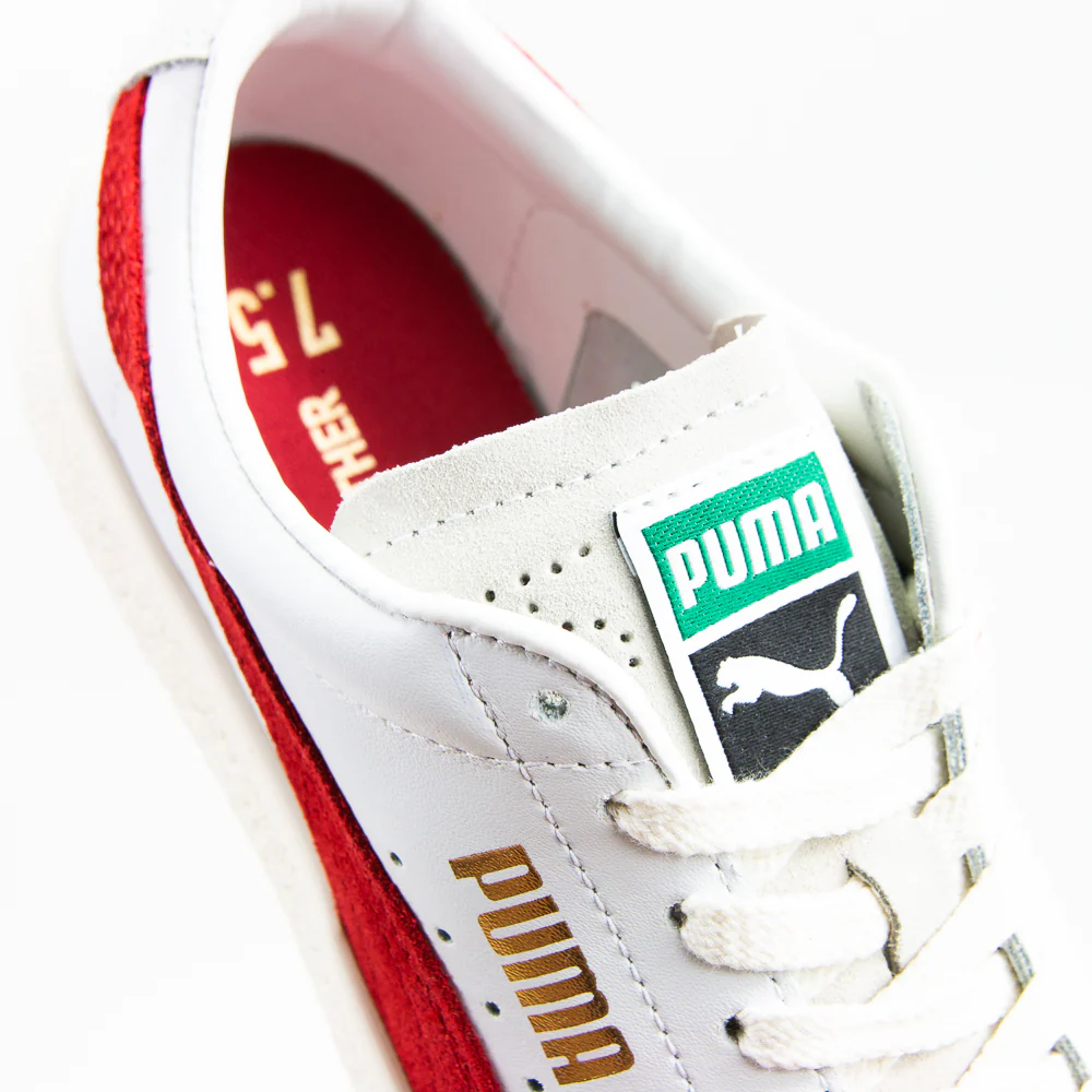 Basket VTG (Puma White-High Risk Red) - Image 3