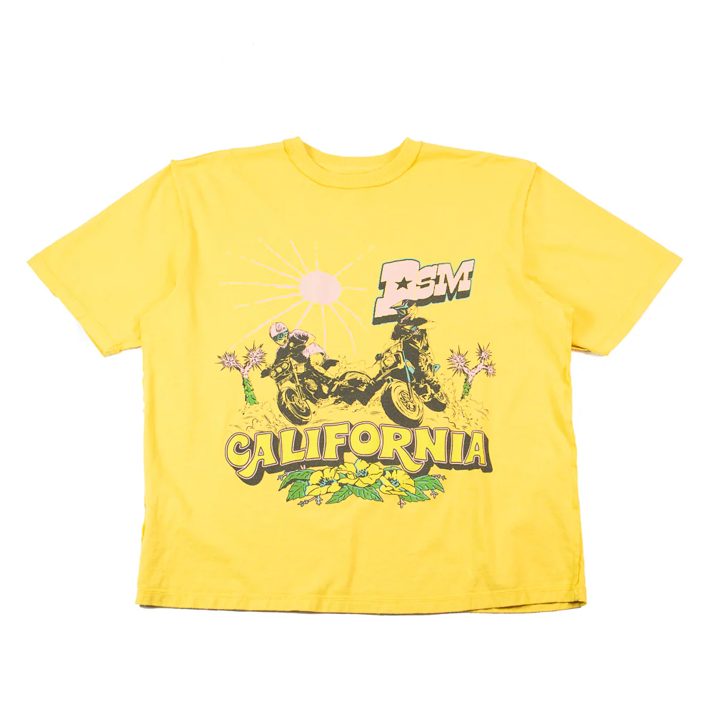 California Racing Tee (Yellow)
