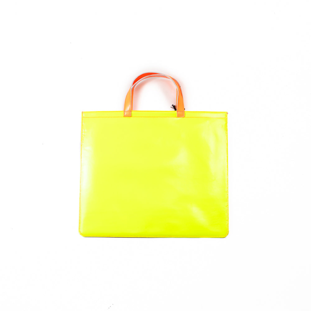 CDG Super Fluo Tote Bag (Yellow/Orange)