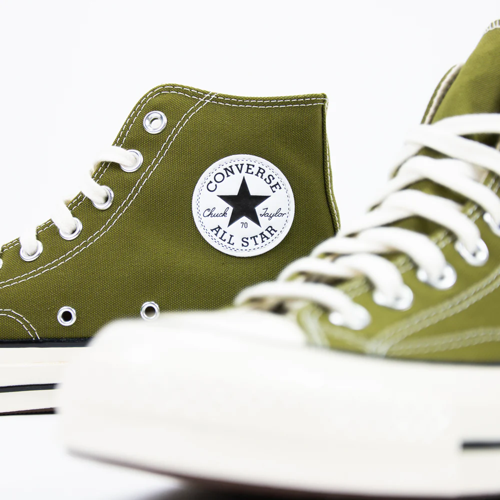 Chuck 70 Hi (Dark Moss/Egret/Black) - Image 3