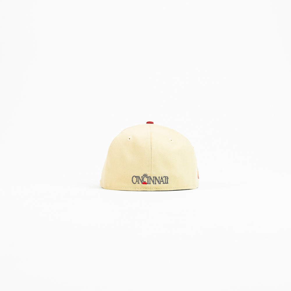 Cincinnati Bearcats Vault Fitted Cap (Vegas Gold/Black) - Image 3