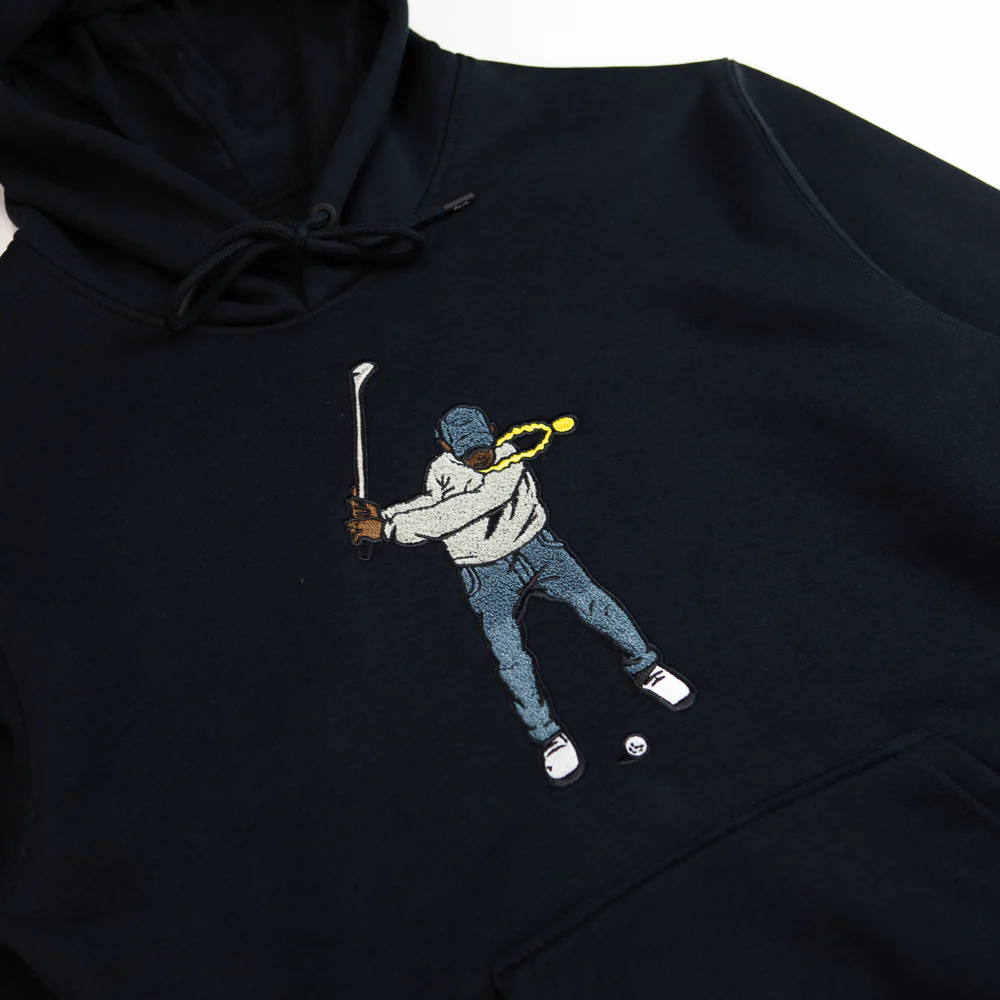 Core Fleece Hoodie Swingman (Black) - Image 2