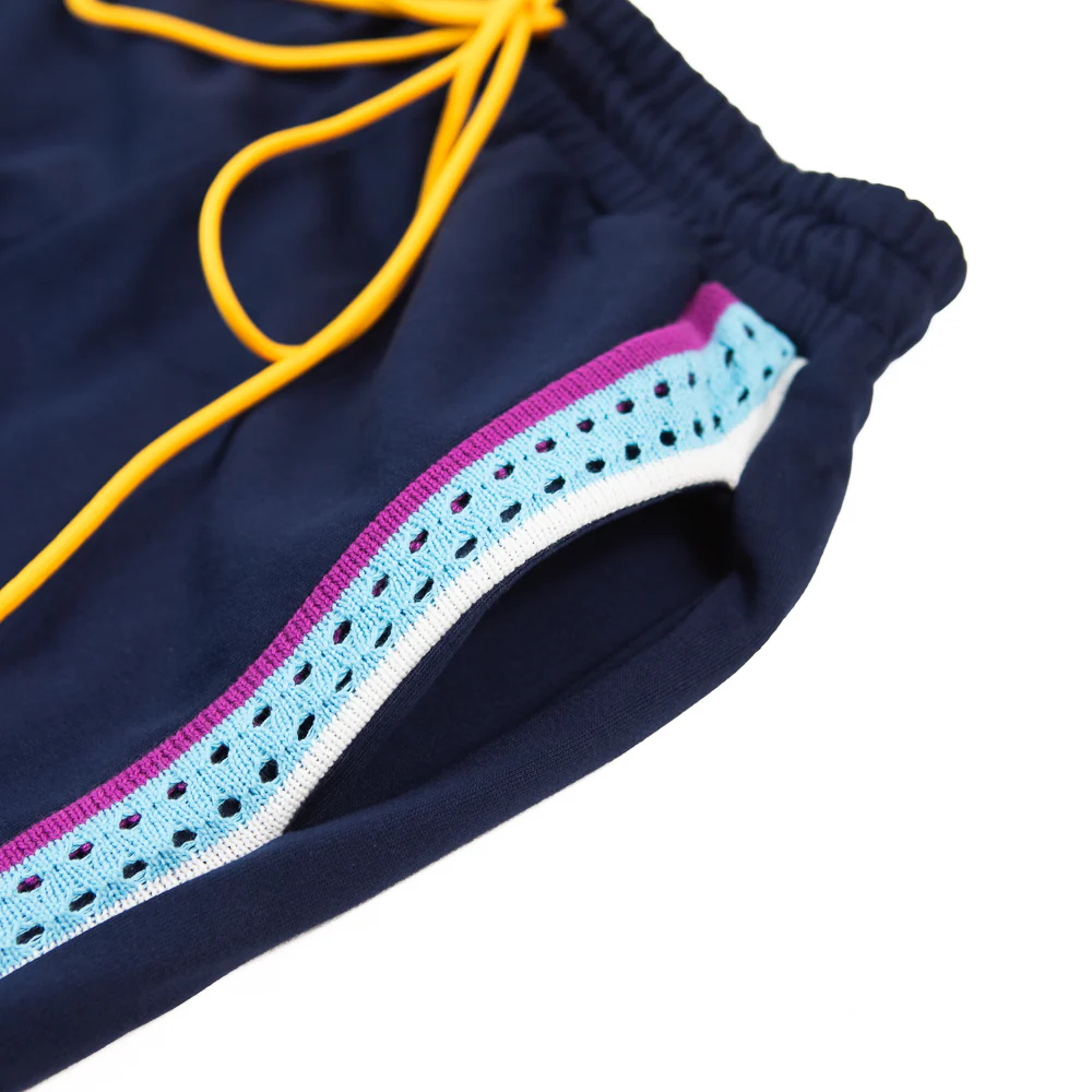 Crochet Panel Pant (Blue) - Image 2