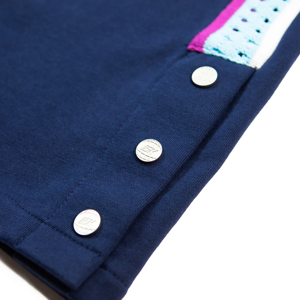 Crochet Panel Pant (Blue) - Image 3