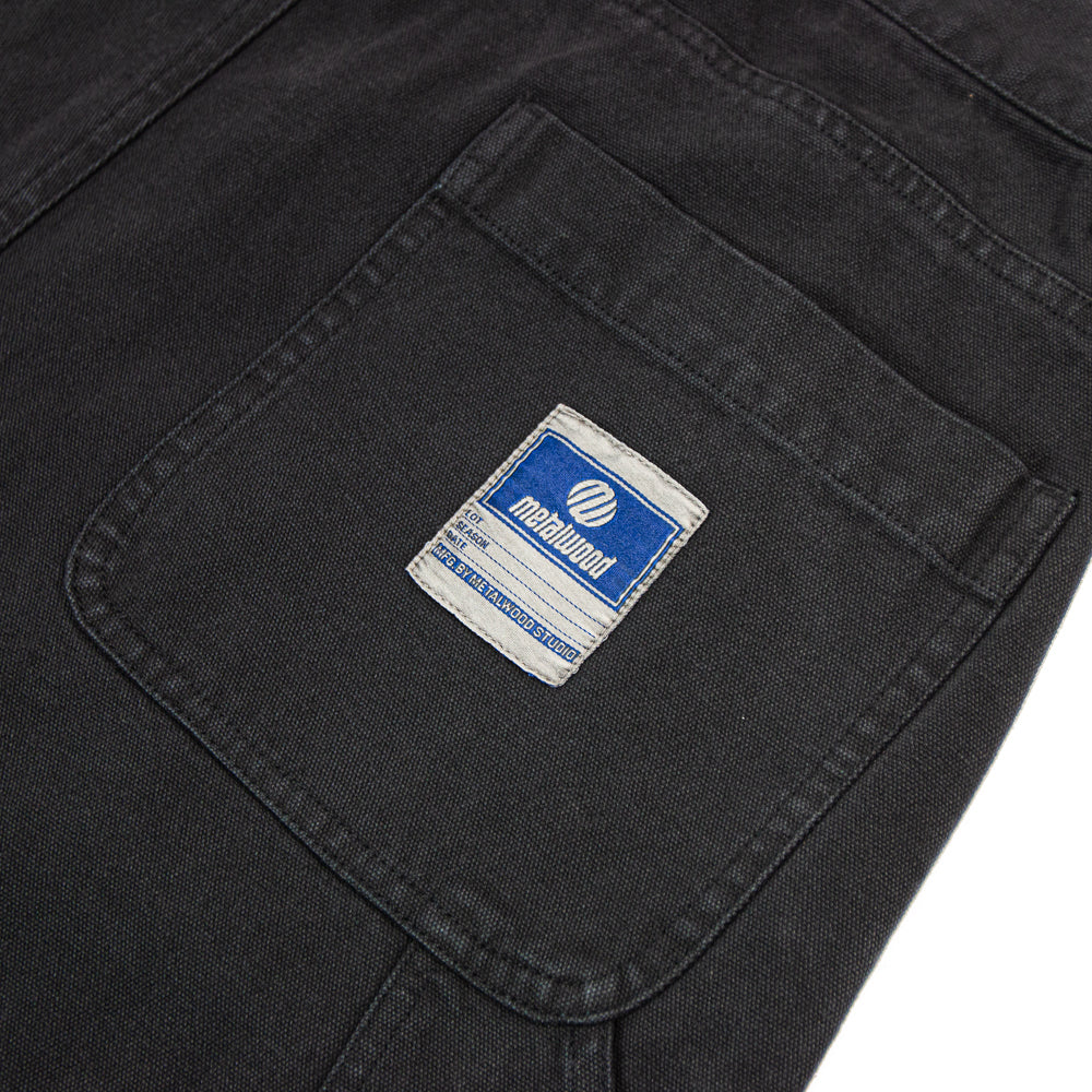 Cut Off Carpenter Short (Black) - Image 3