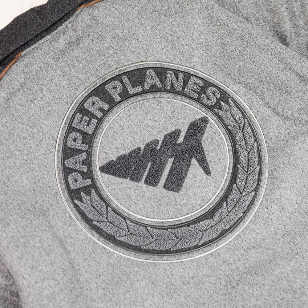 Dreamers Club Varsity Jacket (Heather Grey) - Image 4