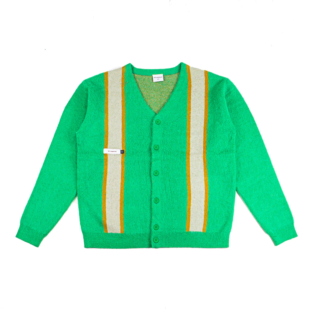 Ellis Mohair Cardigan (Green)
