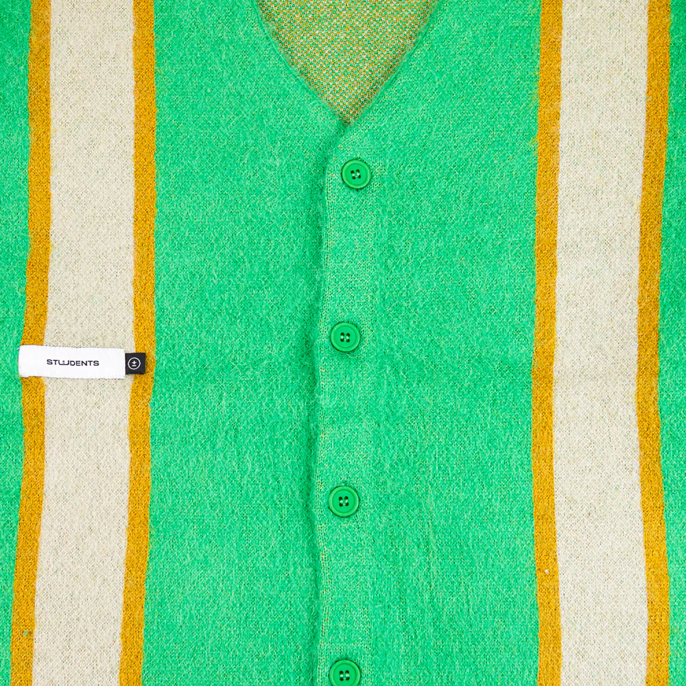 Ellis Mohair Cardigan (Green) - Image 2