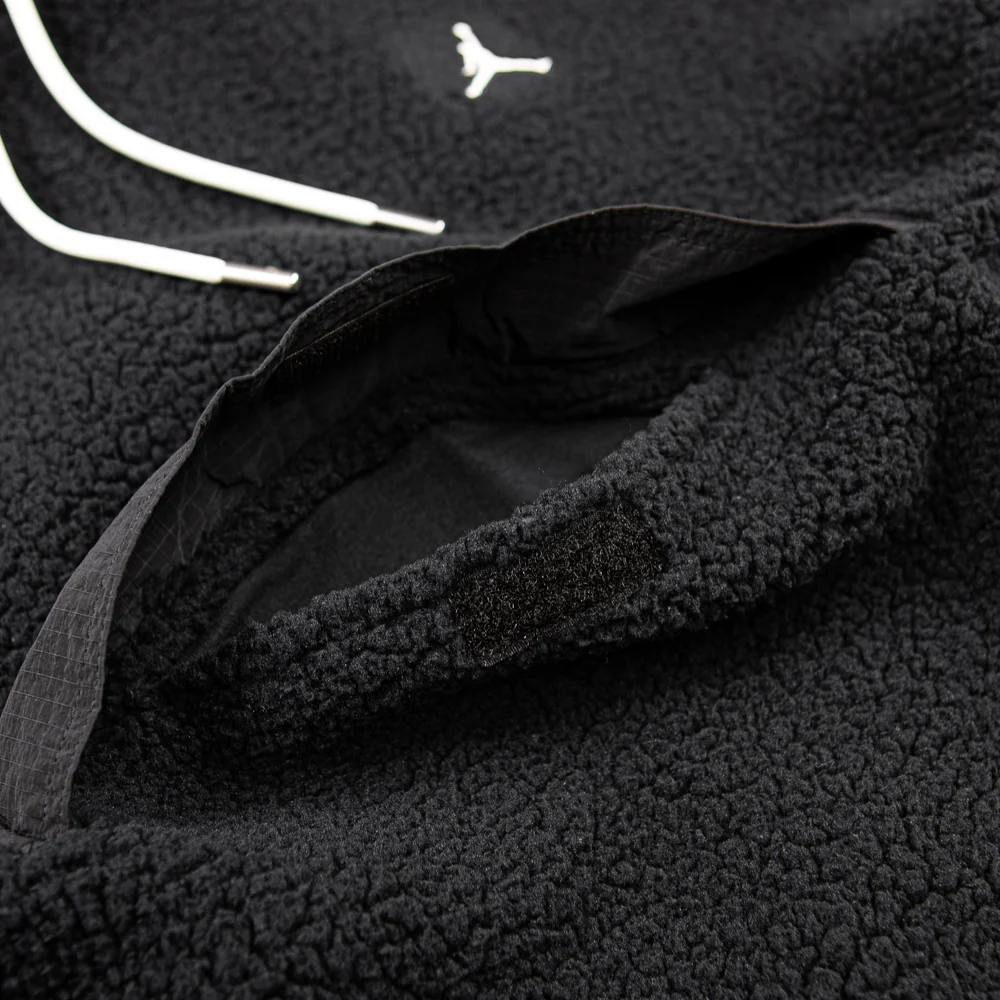 Jordan Essential Winter Fleece Hoodie (Black) - Image 2