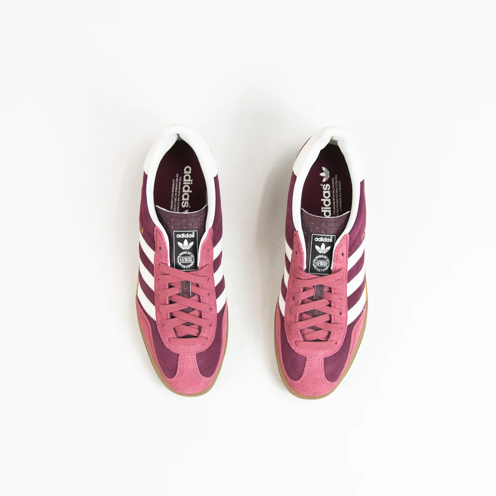 Gazelle Indoor (Maroon/White) - Image 3