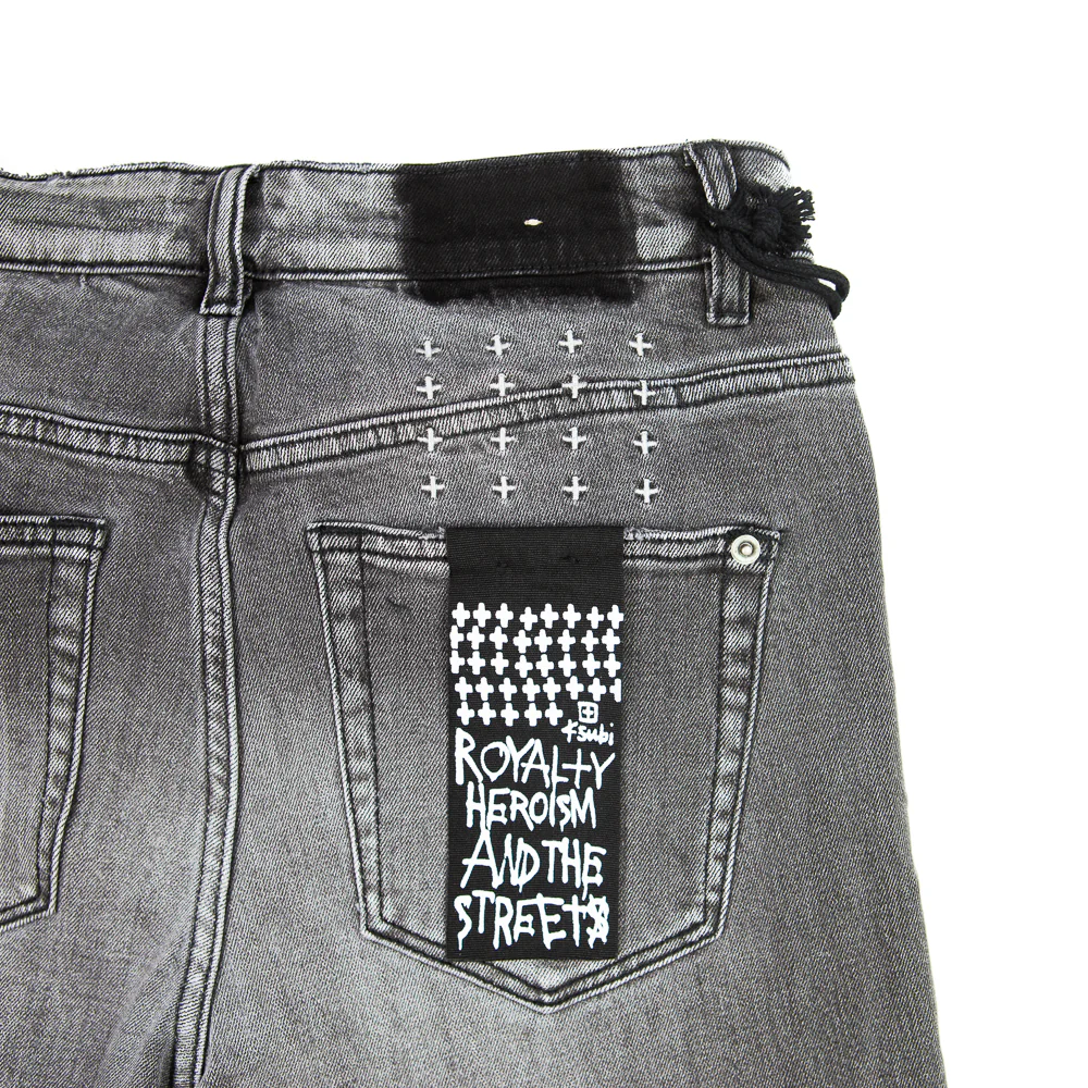 Hazlow Skar Denim (Black) - Image 2