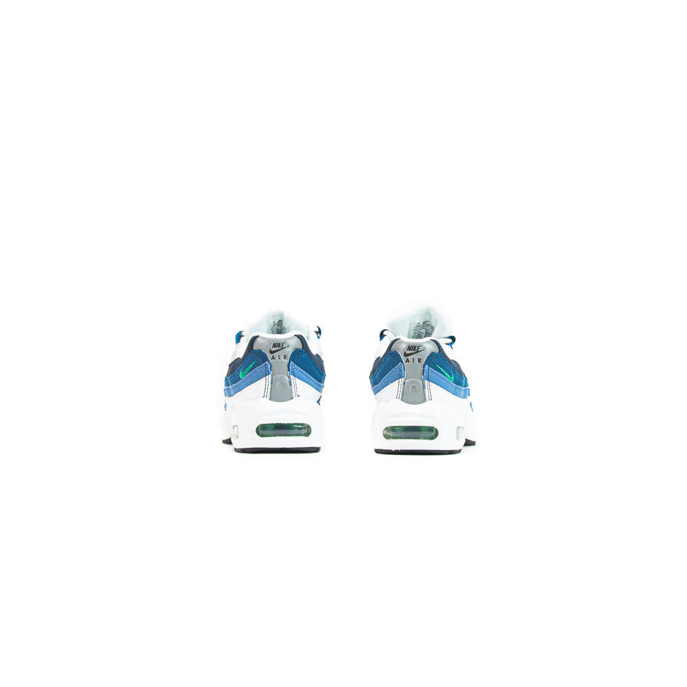 Air Max 95 PRM (PS) (White/Emerald Green/Lake Blue) - Image 3