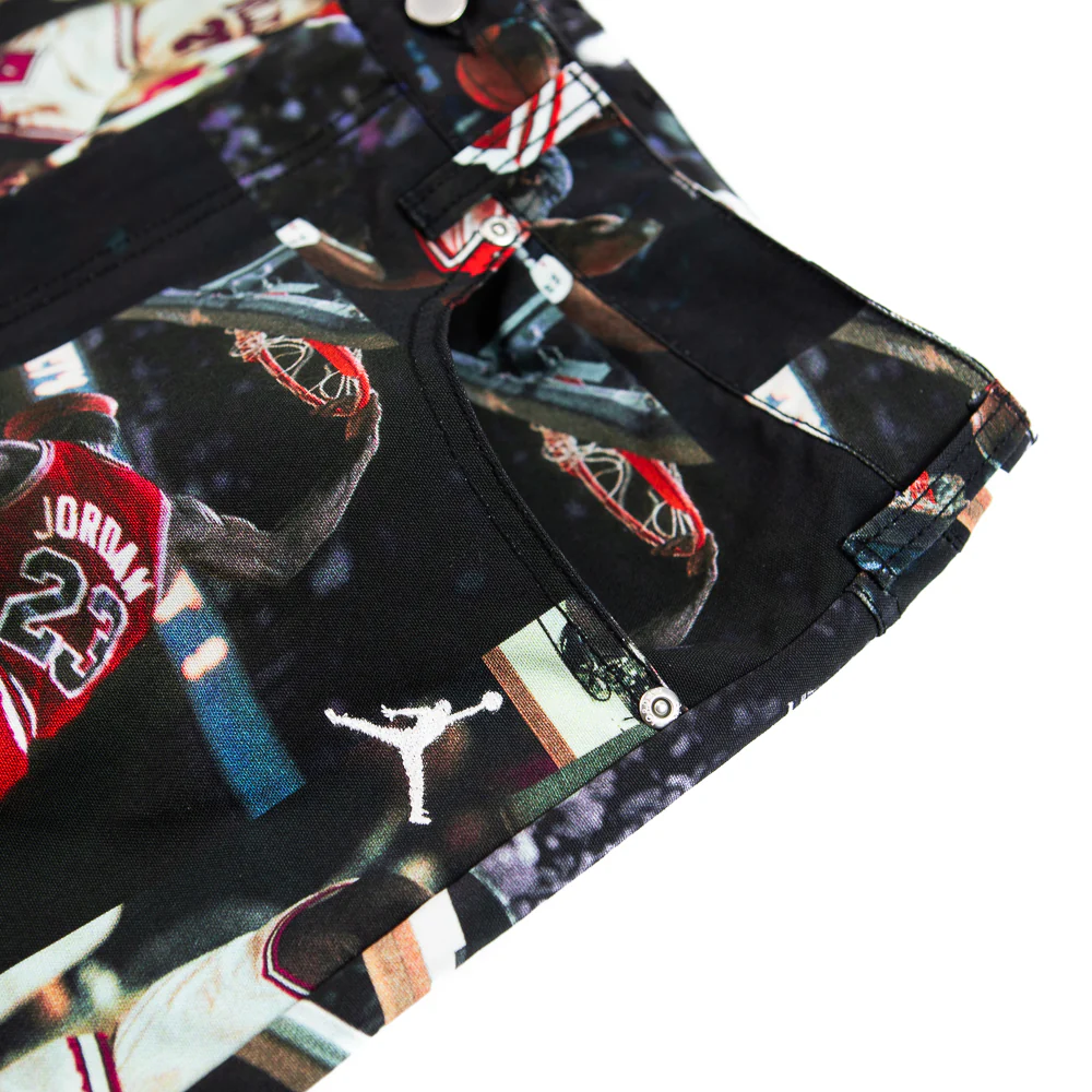 Jordan Flight Woven Pants (Black/Sail) - Image 2