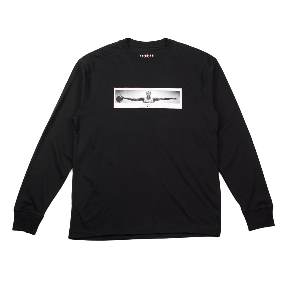 Jordan Wings Long Sleeve Tee (Black)