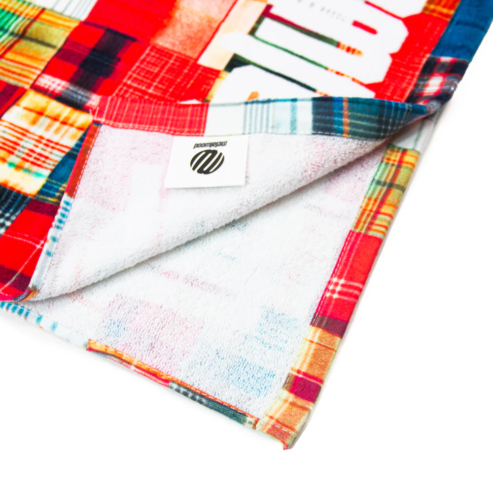Madras Patch Caddie Towel (Multicolor) - Image 2