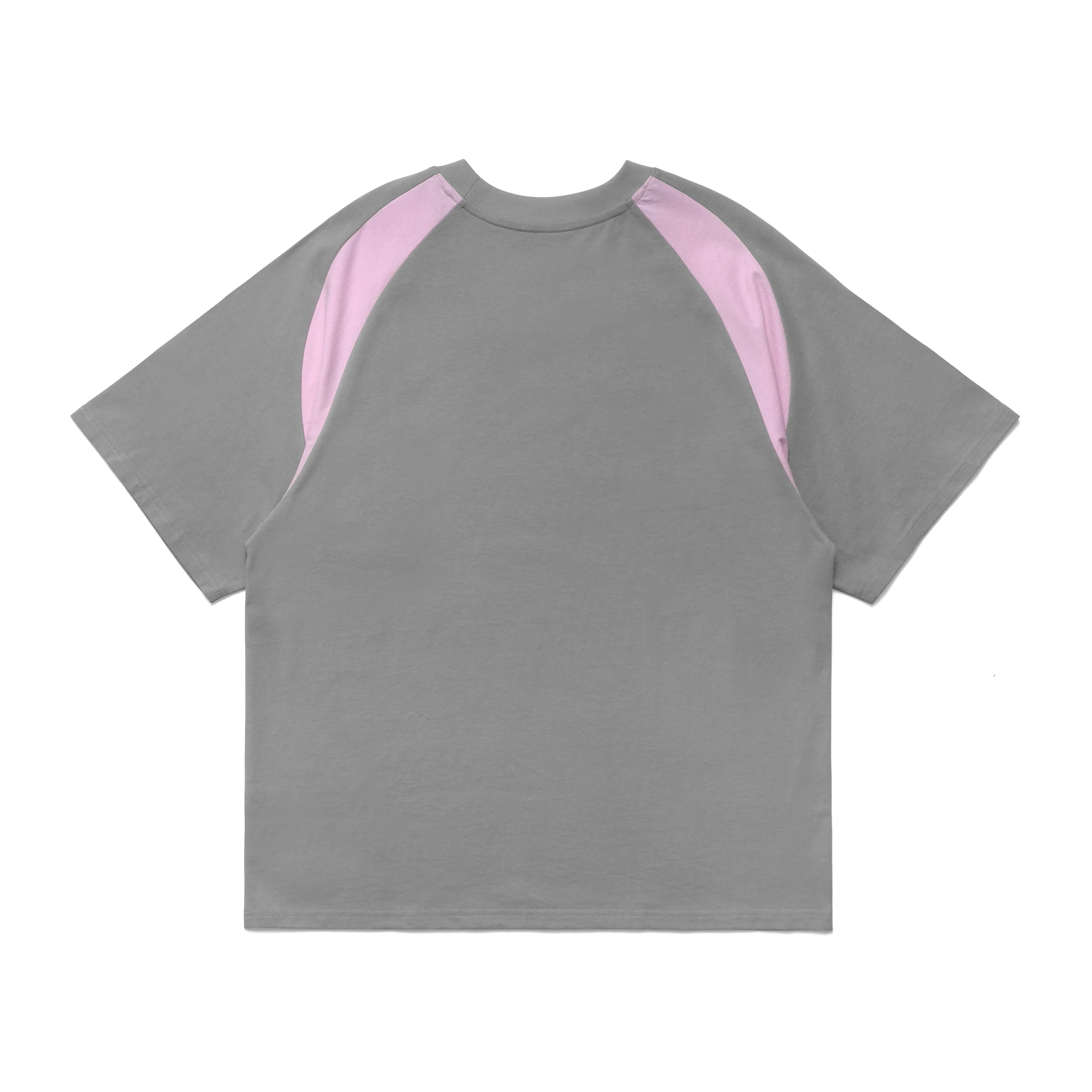 Mountaineer Raglan T-Shirt (Grey/Pink) - Image 2