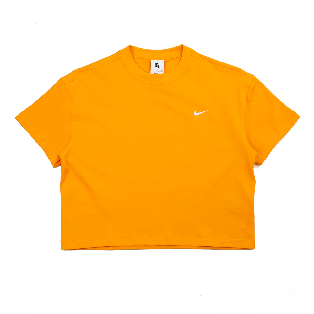 WMNS Nike Solo Swoosh Tee (Kumquat/White)