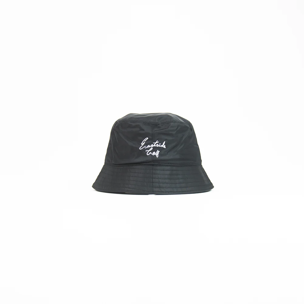 Nylon Bucket Hat (Black) - Image 2