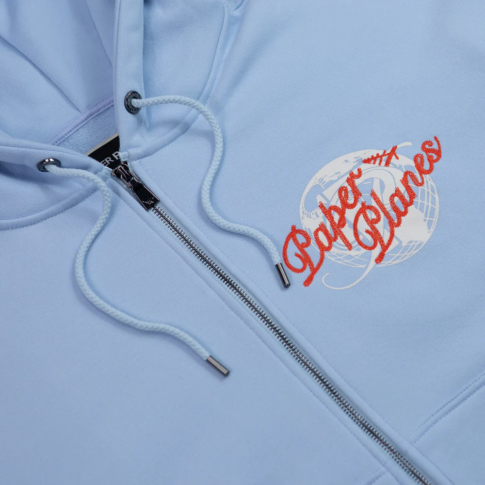 Planes Dreams to Reality Hoodie (Light Blue) - Image 2