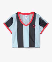 Puma x Dua Lipa Slim Tee (Blue Glow/Black)