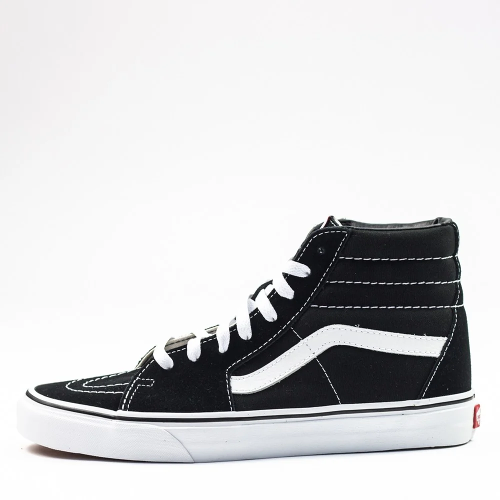 Sk8-Hi (Black/Black/White)