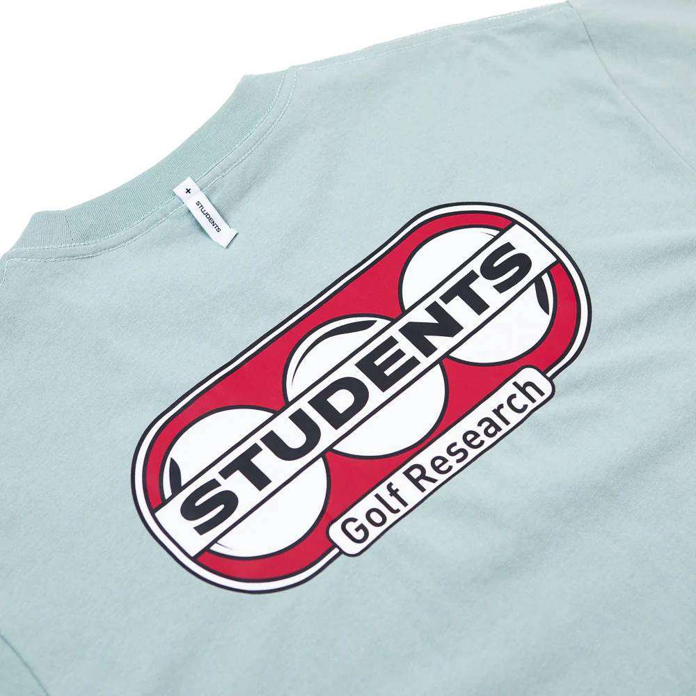 Students Golf Research T-shirt (Moss) - Image 2
