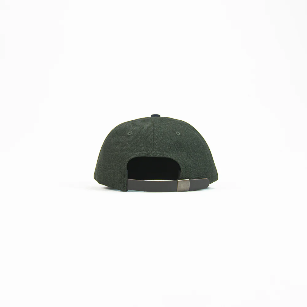 Stupid Strawberry 6 Panel Hat (Hunter Green) - Image 2