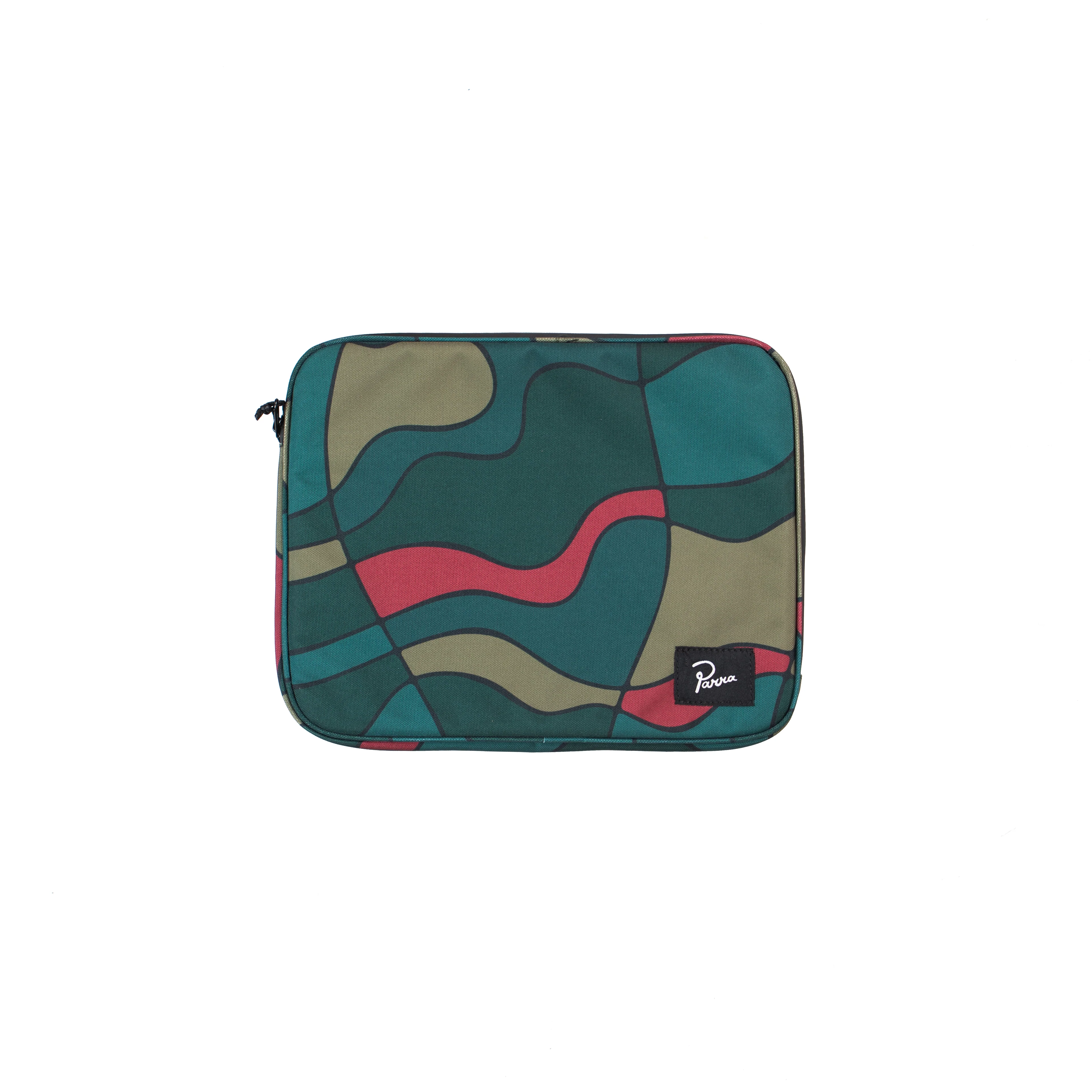 Trees In Wind Laptop Sleeve (Camo Green) - Image 3