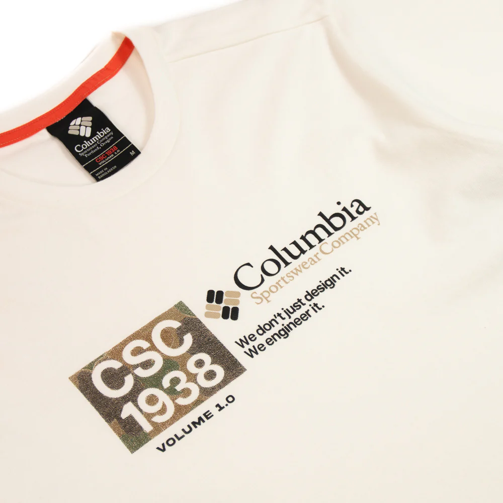 V1 Short Sleeve Graphic Tee (Sea Salt) - Image 2