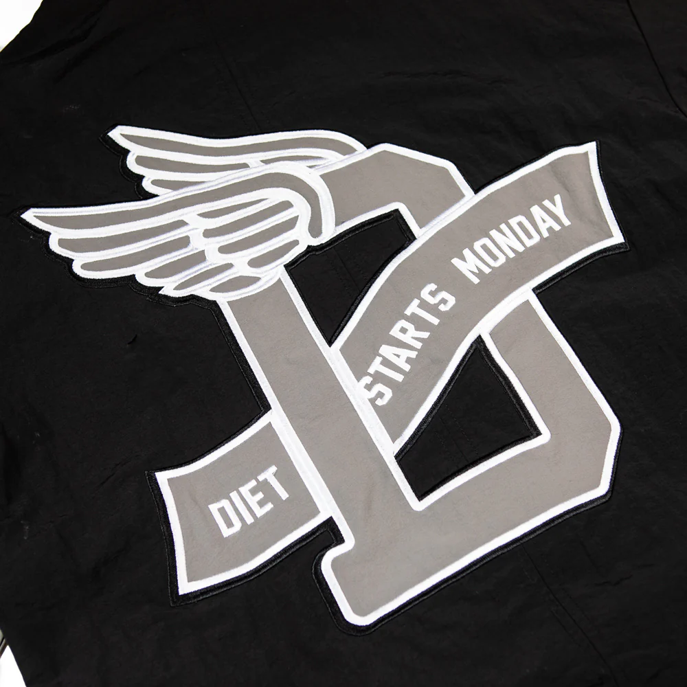 Wings Track Jacket (Black/Grey) - Image 3
