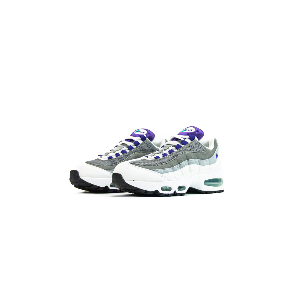 Wmns Air Max 95 Big Bubble (White/Court Purple) - Image 2