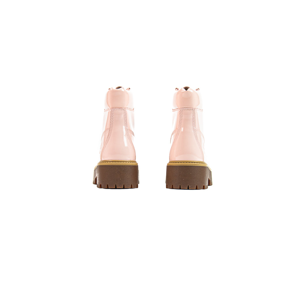 Wmns Stone Street 6-Inch Platform Boot (Lt Pink Patent Leather) - Image 3